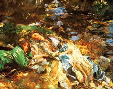 The Brook, John Singer Sargent